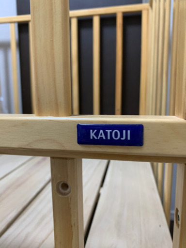 【美品】カトージ　ベビーベッド