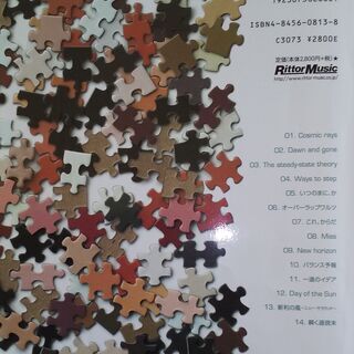 バンドスコア　HUSKING BEE「the steady-state theory」の画像