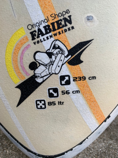 中古ウインドサーフィン　ウェイブボード