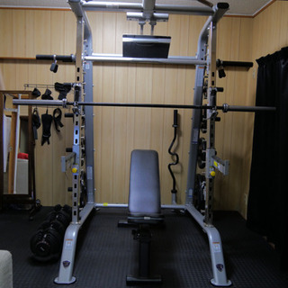 沖縄で中古手に入りません CSM-600 スミスマシン 160kgプレート