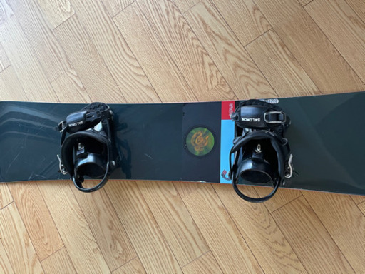 BURTON COSTOM＋SALOMONスノーボード板＋ビンディング