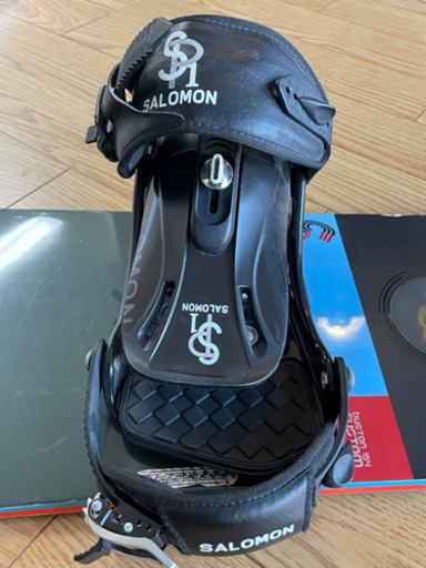 BURTON COSTOM＋SALOMONスノーボード板＋ビンディング
