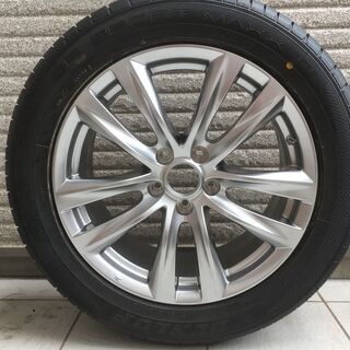 新品　日産フーガ（Y51） 18インチ純正ホイール＆タイヤ 245/50/8J DANLOP SP SPORT MAXX TT 2020年製造の画像