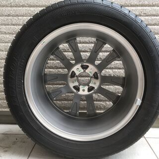 新品　日産フーガ（Y51） 18インチ純正ホイール＆タイヤ 245/50/8J DANLOP SP SPORT MAXX TT 2020年製造の画像