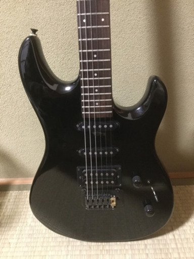 Aria Pro Ⅱ THE WARRIOR アリアプロ エレキギター ブラック