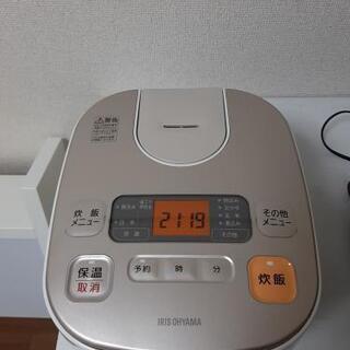 アイリスオーヤマ ジャー炊飯器(5合炊き)