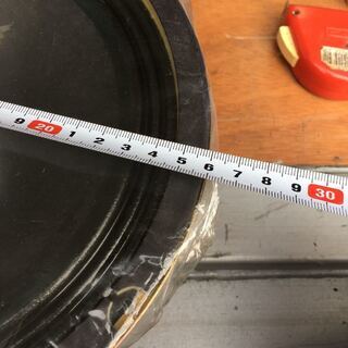 詳細不明 大きめ スピーカー 単体 直径26センチ 2個 セットの画像