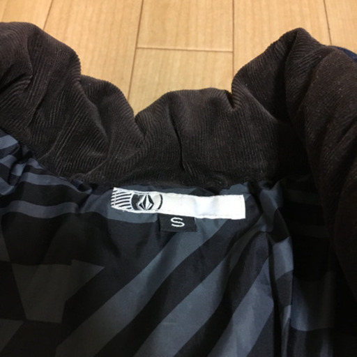 VOLCOM デニム地 ダウンジャケット