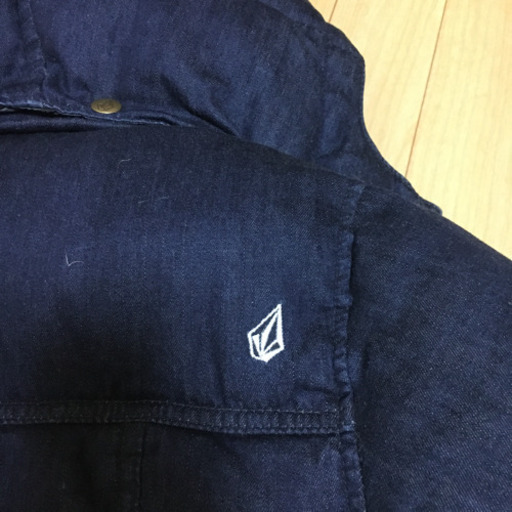 VOLCOM デニム地 ダウンジャケット
