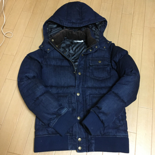 VOLCOM デニム地 ダウンジャケット