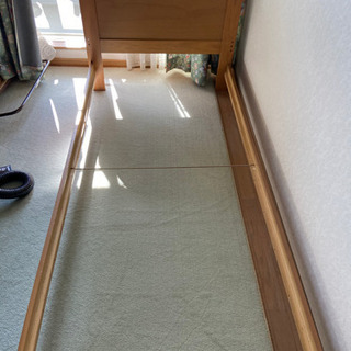 シングルベッドフレーム（※お好みで転落防止の柵をお付けいたします）の画像