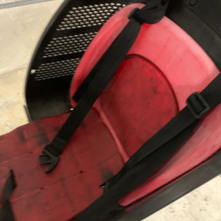 電動自転車　アンジェリーノ　ブリヂストン　黒　子供乗せの画像