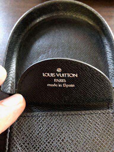 【財布】LOUIS VUITTON ルイ ヴィトン タイガ  ケース 小銭入れ レザー アルドワーズ 黒 ブラック【中古】