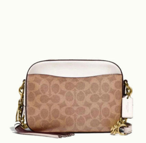 COACH カメラ バッグ シグネチャー キャンバス