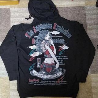 メンズ ストリート系パーカー　②別在庫出品の画像