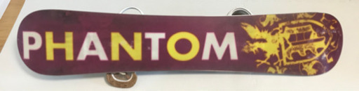 【値下げしました!!】スノボ　3点セット 5000円！！　thirtytwo ブーツ　burton ビンディング　PHANTOM 板