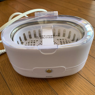 超音波洗浄器（ソニクリア）時計のバンド、メガネ、貴金属、ガラス類、陶磁器類、プラスチック類、入れ歯の洗浄にの画像