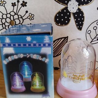 【値下げしました！】光る！ミニツリー（クリスマス飾り）♪