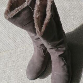 女性用防寒ブーツを差し上げます