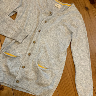 アングリッド　グレーカーディガン　