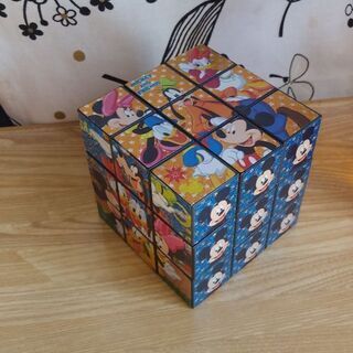 【値下げしました！】ミッキーのルービックキューブ♪楽しく頭の体操の画像