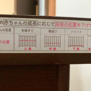 (中止)スヌーピーのミニベビーベッド 値段相談可の画像
