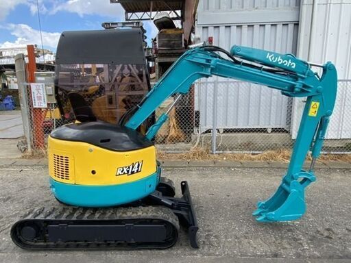 クボタ　RX141　ミニ油圧ショベル　2ｔクラス　ユンボ　倍速　小旋回　建設機械