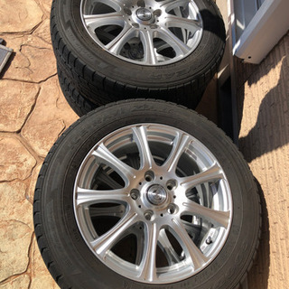 ノア　ヴォクシー等　スタッドレスタイヤ　ジョーカー  アルミホイール　四本セットの画像