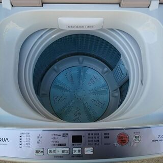 【分解クリーニング済み♪】アクア 2019年製 7.0kg 全自動洗濯機 AQW-GV70Gの画像