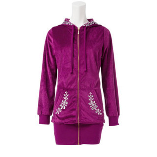 夢展望 パーカーワンピの画像