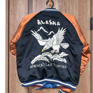 テーラー東洋 スカジャン リバーシブル Lサイズ M18469