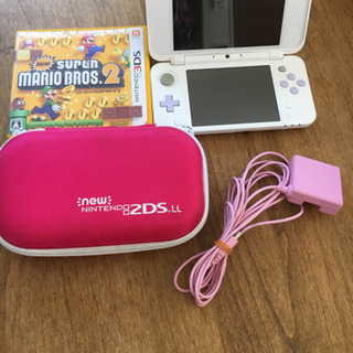 任天堂2ds LL .ソフト✖️2，ケース，充電器
