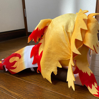 鬼滅の刃 メガジャンボ 寝そべりぬいぐるみ "煉獄杏寿郎"の画像