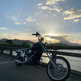 中型アメリカンバイク400cc バルカン400の画像