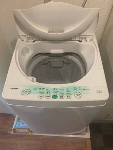 一人暮らしにぴったり洗濯機です！