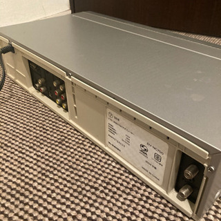 SHARP VHS/DVDデッキプレイヤー　DV-NC700 完動品　リモコン付の画像