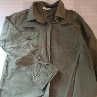 ▶中古 カーキシャツ