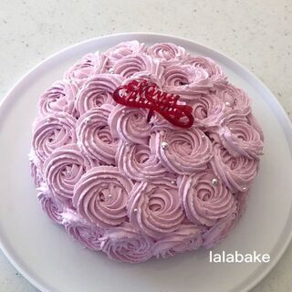  ローズケーキをつくりましょう ♪