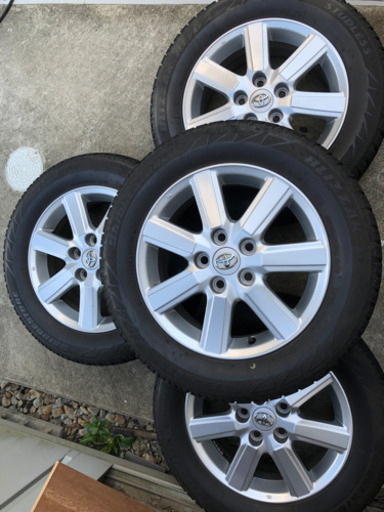 70ヴォクシー用　純正アルミスタッドレス