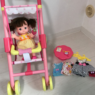 メルちゃん お家 ベビーカー セットでの画像