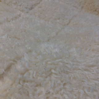 【中古0円差し上げます】フェザー100%掛け布団・ムートン100%毛布の画像