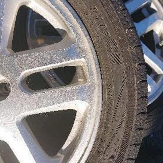 値下げしました。165/55R15納屋収納アルミホイール
