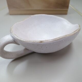 新品未使用💛粉引庵💛手付き多用椀２個組