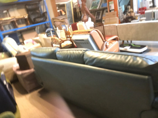 JF01250 3人掛けソファ エメラルドグリーン レザー