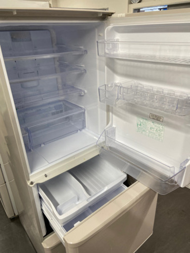?激安 プラズマクラスター オススメ‼️SHARP製氷機付きノンフロン冷凍冷蔵庫SJ-PW35B-C?