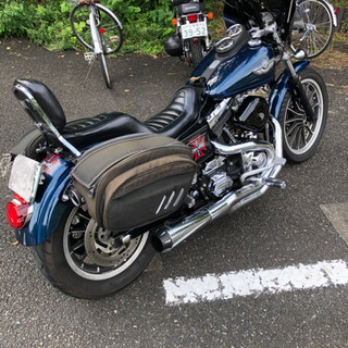 ★2003年式100周年H-Dクラブスタイルダイナローライダーキャブレター仕様！！の画像