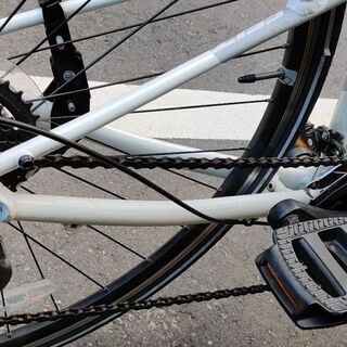 2020/2月購入 クロスバイク Verza Speed 50 白 適応身長(cm)167～176 中古