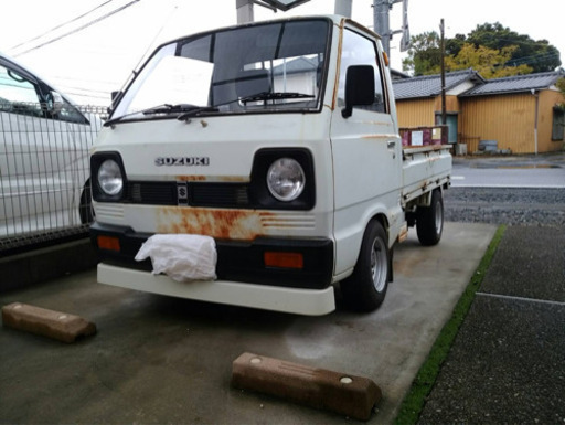 旧車スズキキャリイST30レアな2ストです軽トラ (だい) 友部の