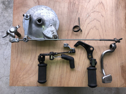 SR400バックステップセット