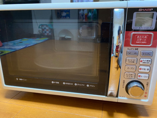美品。SHARP オーブン電子レンジ